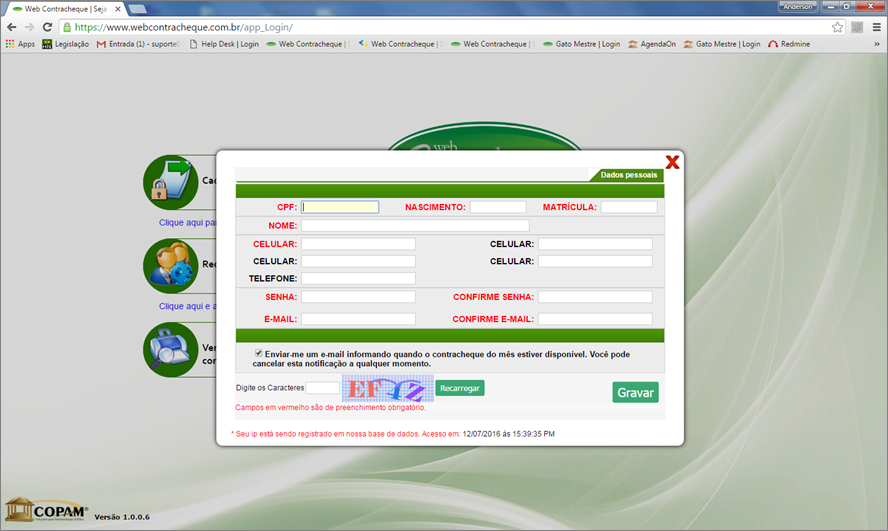 Imagem Web Contra-cheque